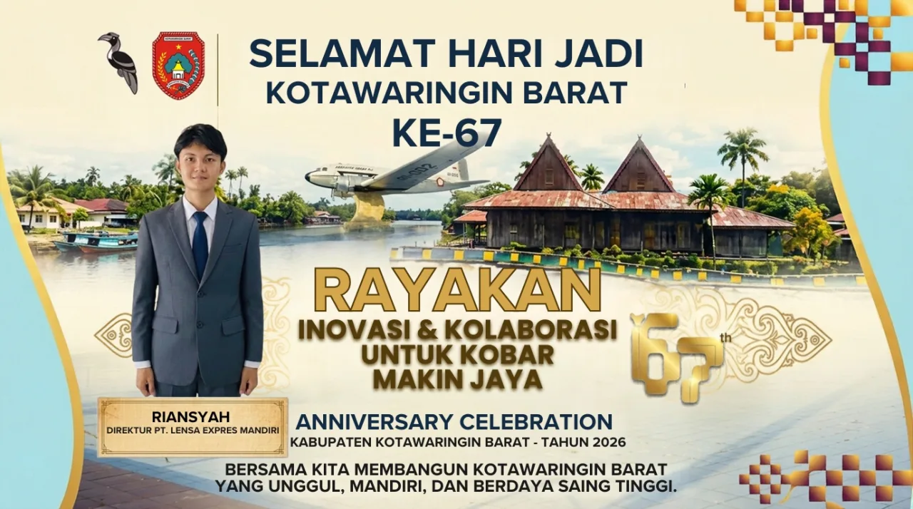 HUT ke-67, Kobar Hadapi Efisiensi dan Kemarau Panjang dengan Semangat Kebersamaan
