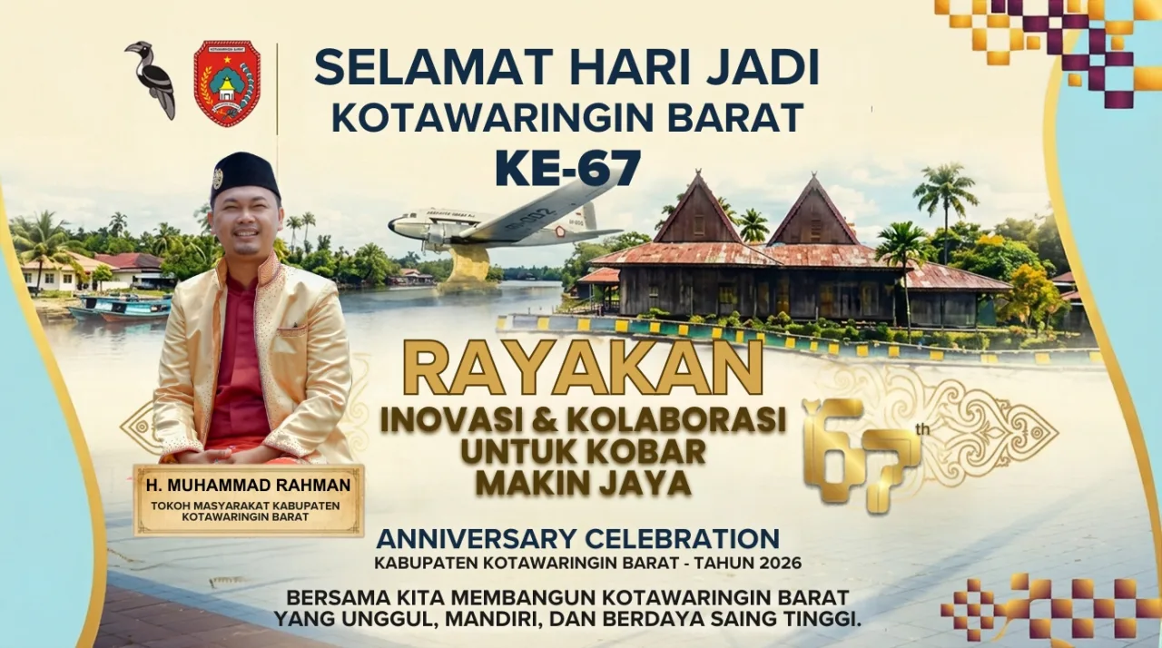HUT ke-67, Kobar Diharapkan Semakin Maju di Tengah Tantangan Kemarau